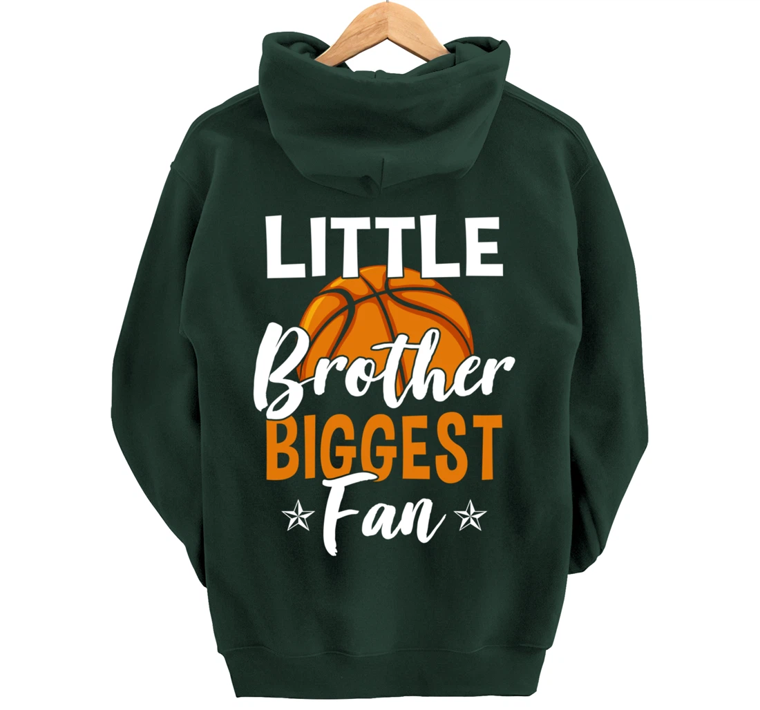 Basketball Brother Basketball Player Basketball Fan Pullover Hoodie