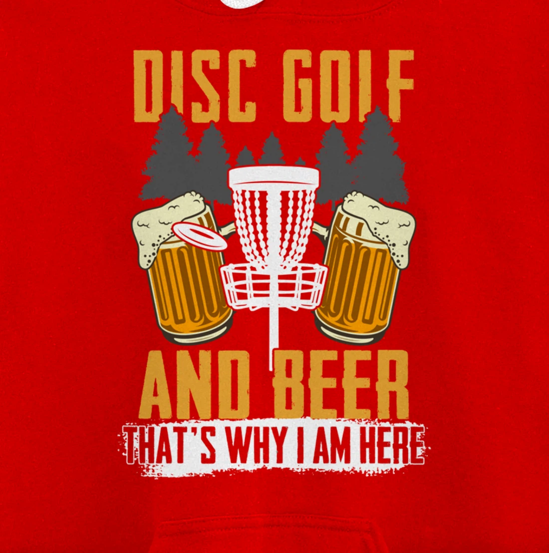 Funny Disc Golf Men Disc Golfing Frisbee Disc Sport Pullover Hoodie