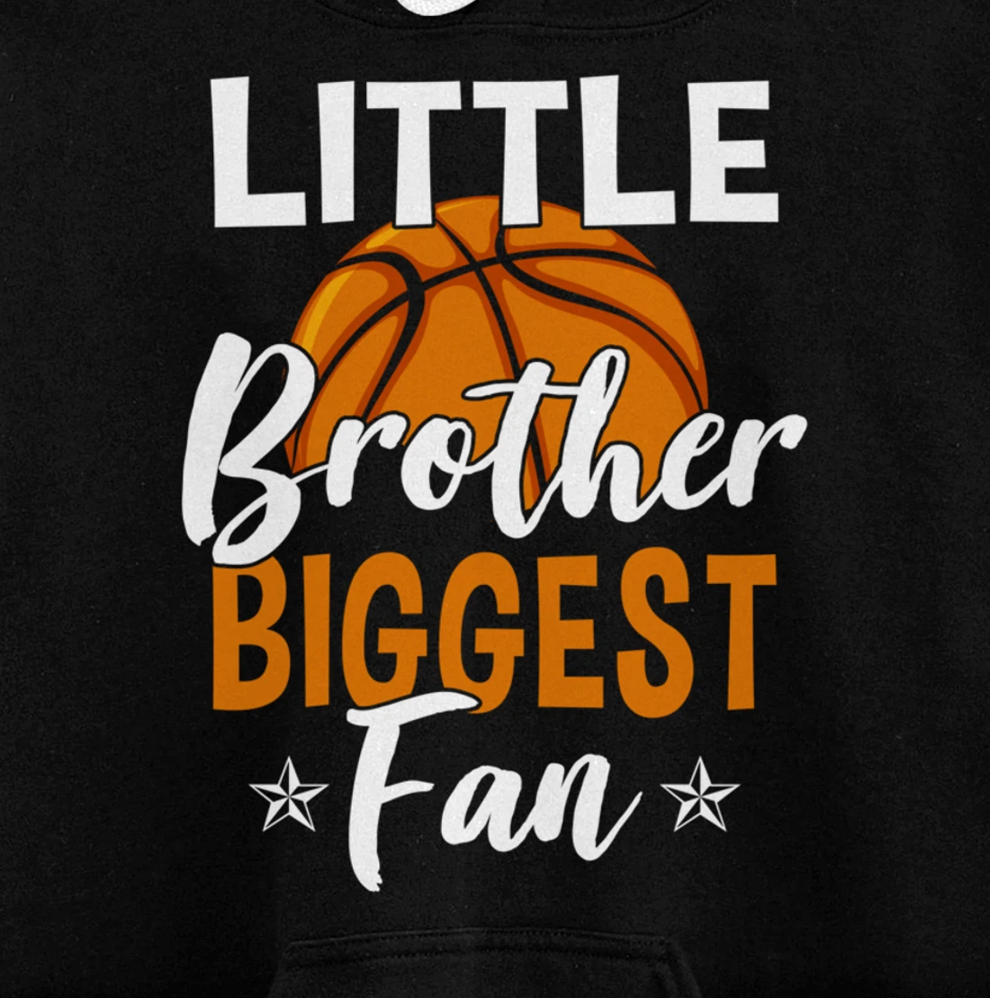 Basketball Brother Basketball Player Basketball Fan Pullover Hoodie