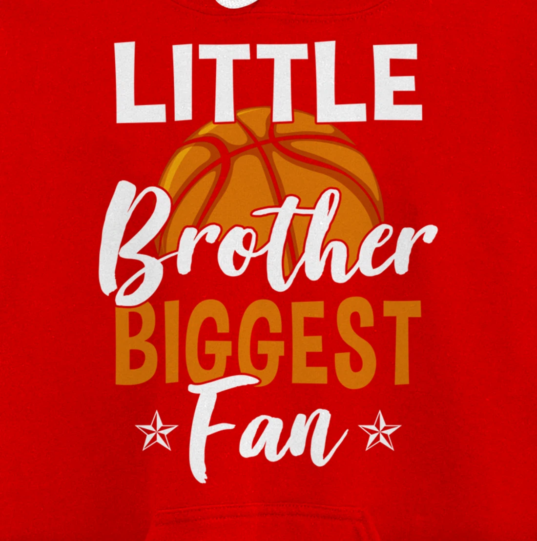 Basketball Brother Basketball Player Basketball Fan Pullover Hoodie