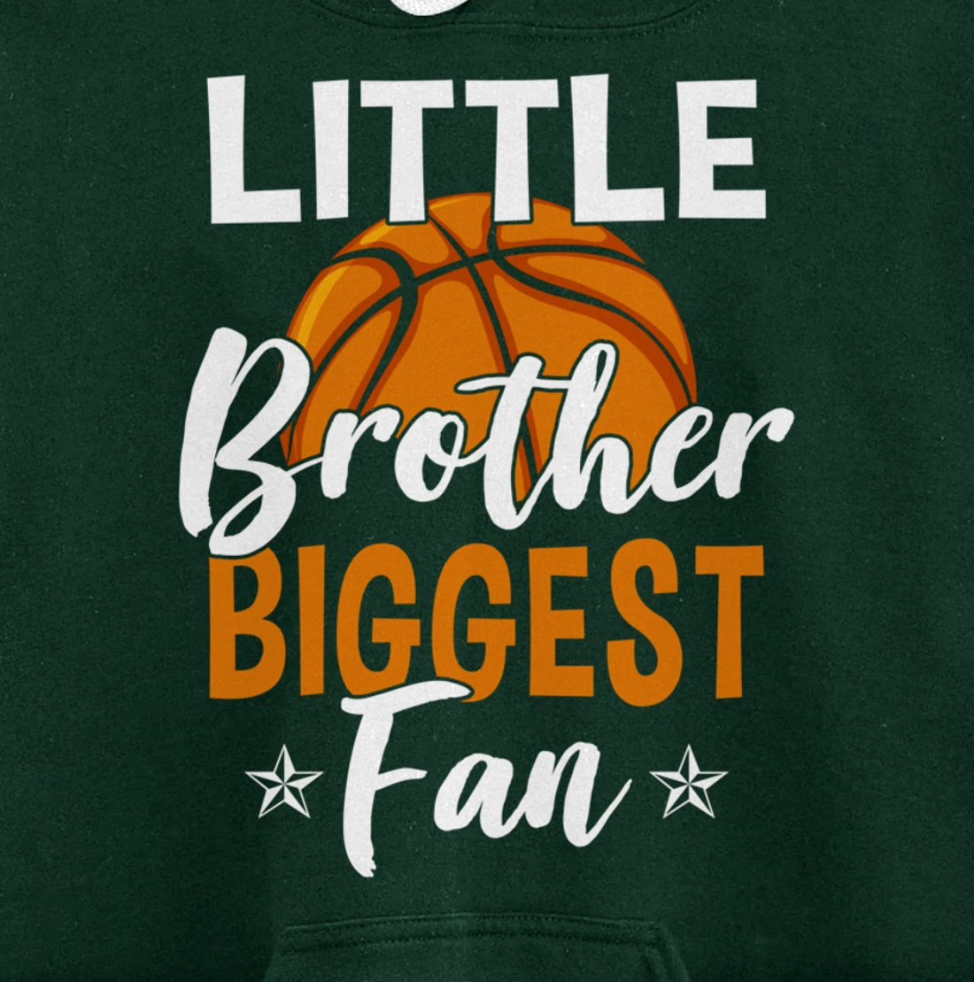 Basketball Brother Basketball Player Basketball Fan Pullover Hoodie