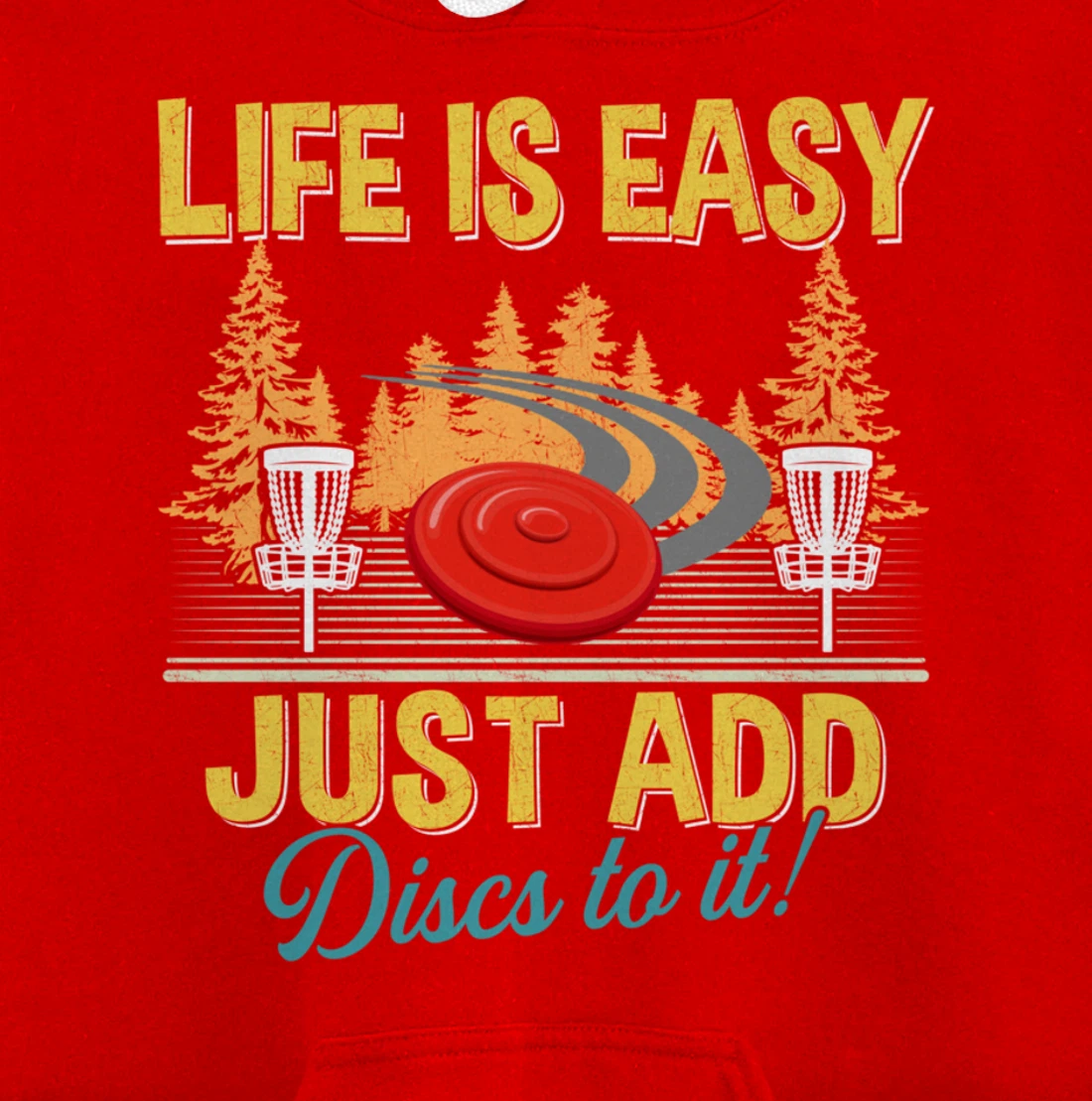 Funny Disc Golf Men Disc Golfing Frisbee Disc Sport Pullover Hoodie