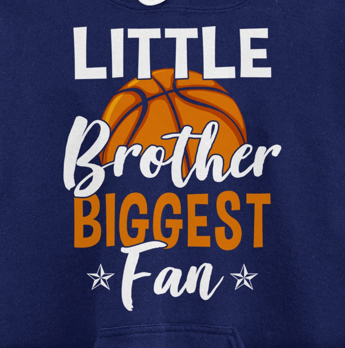 Basketball Brother Basketball Player Basketball Fan Pullover Hoodie