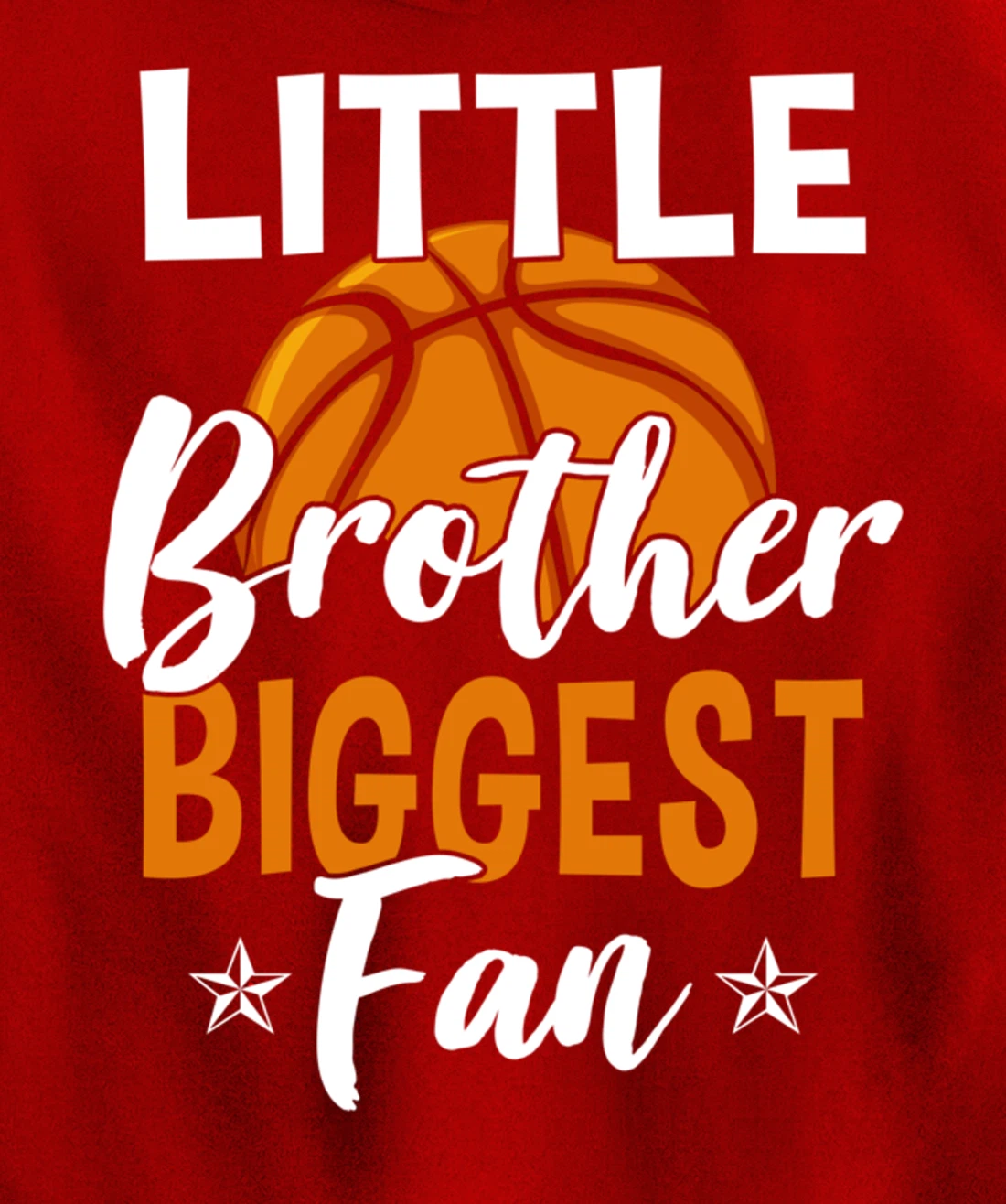 Basketball Brother Basketball Player Basketball Fan Pullover Hoodie