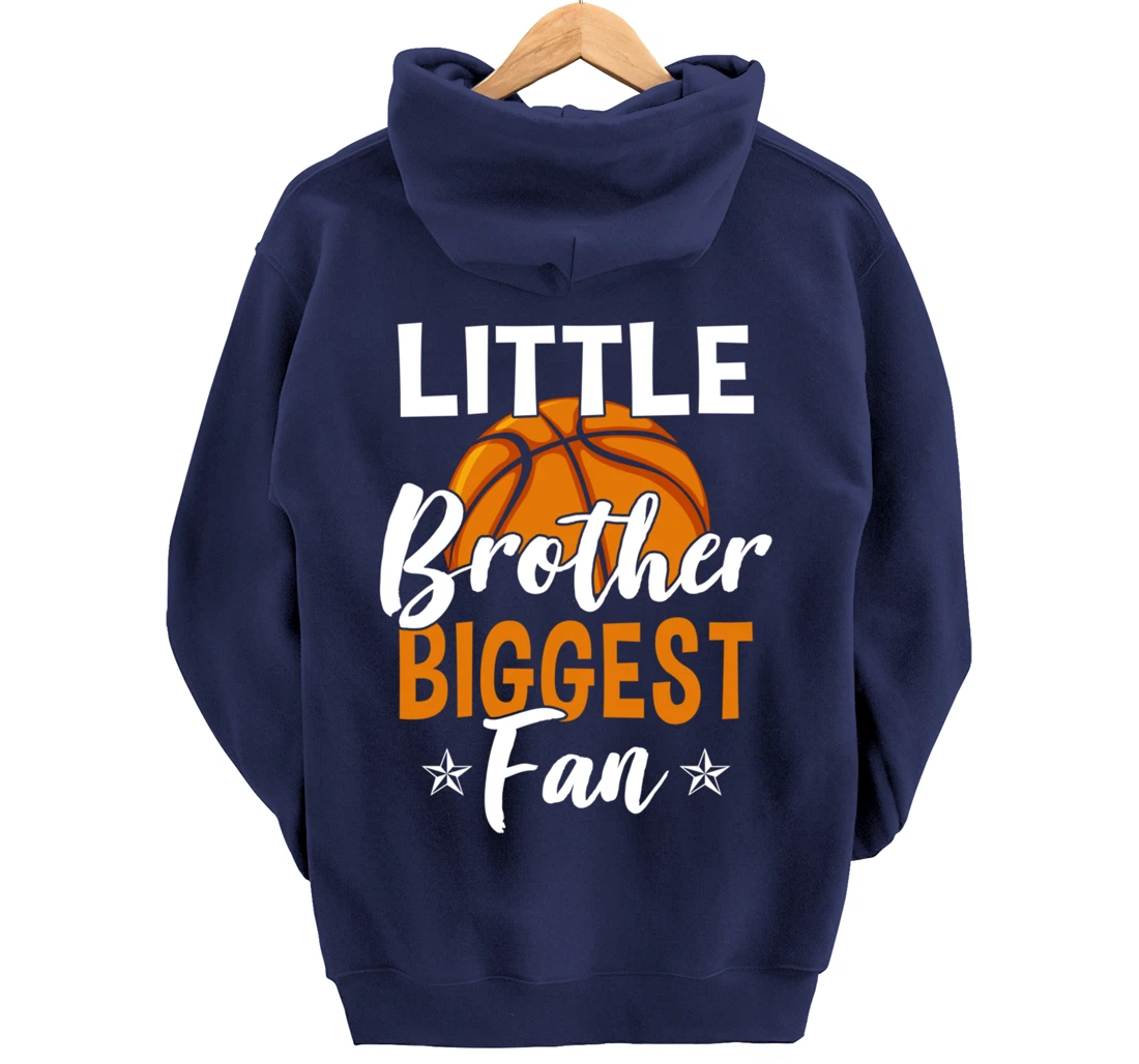 Basketball Brother Basketball Player Basketball Fan Pullover Hoodie