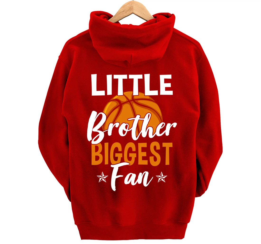 Basketball Brother Basketball Player Basketball Fan Pullover Hoodie