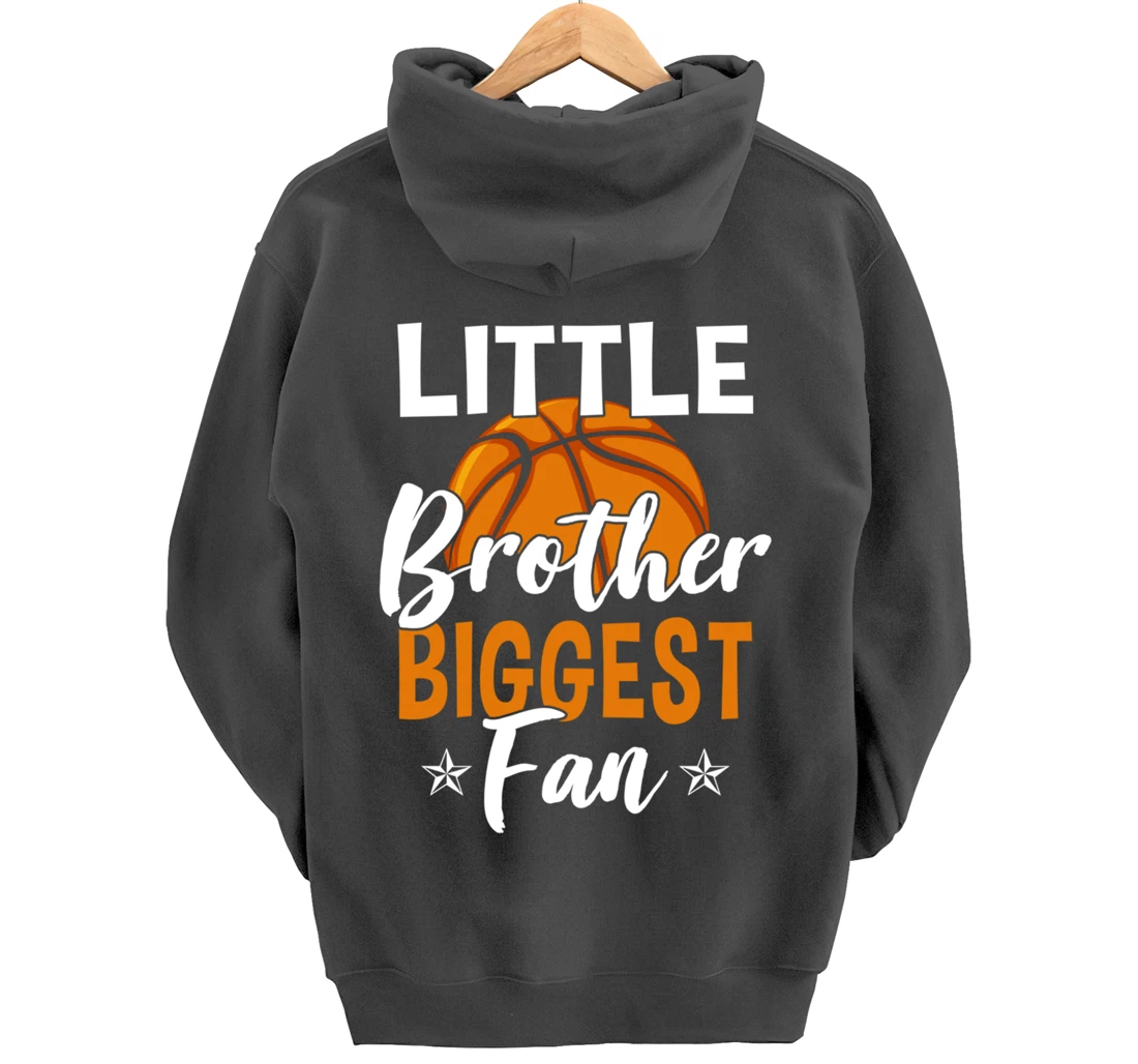 Basketball Brother Basketball Player Basketball Fan Pullover Hoodie