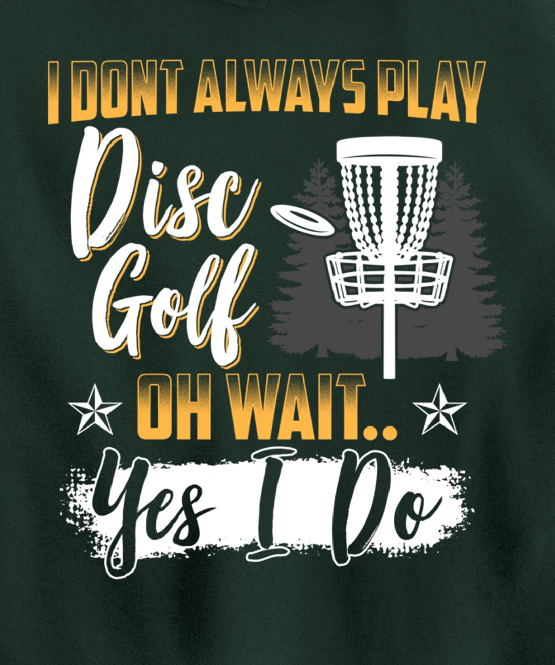 Funny Disc Golf Men Disc Golfing Frisbee Disc Sport Pullover Hoodie