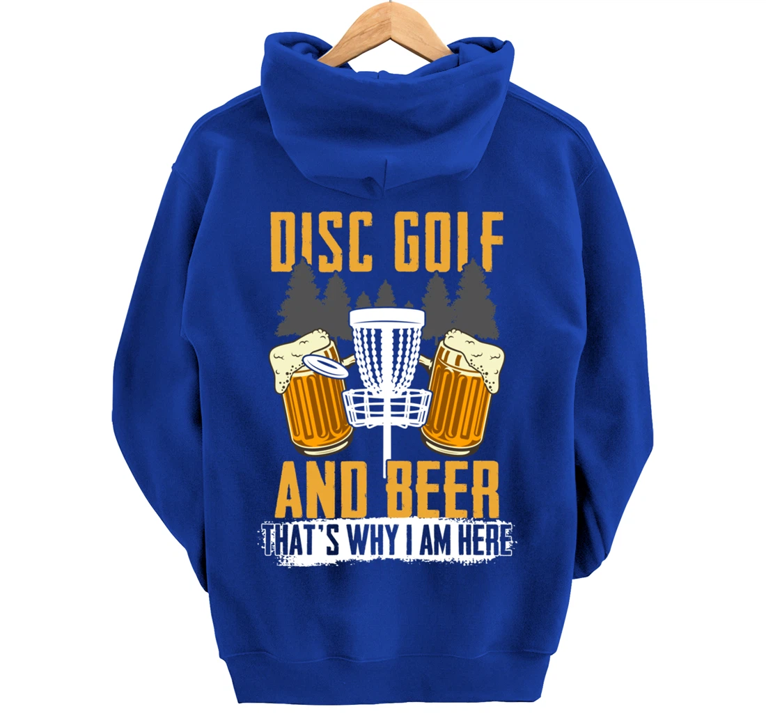 Funny Disc Golf Men Disc Golfing Frisbee Disc Sport Pullover Hoodie