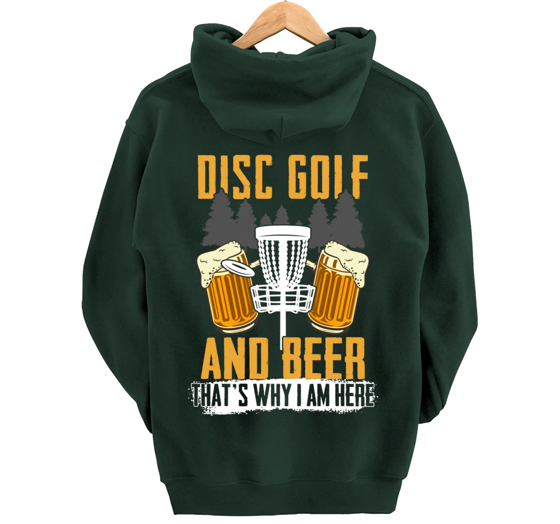 Funny Disc Golf Men Disc Golfing Frisbee Disc Sport Pullover Hoodie