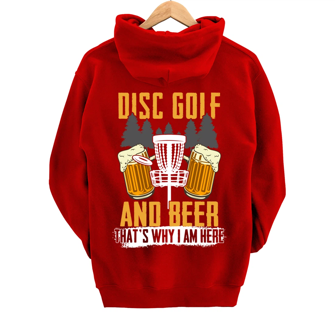 Funny Disc Golf Men Disc Golfing Frisbee Disc Sport Pullover Hoodie