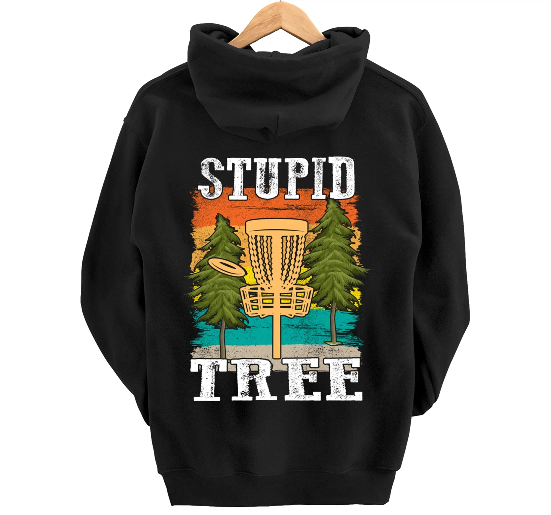 Funny Tree Disc Golf Men Disc Golfing Frisbee Disc Sport Pullover Hoodie
