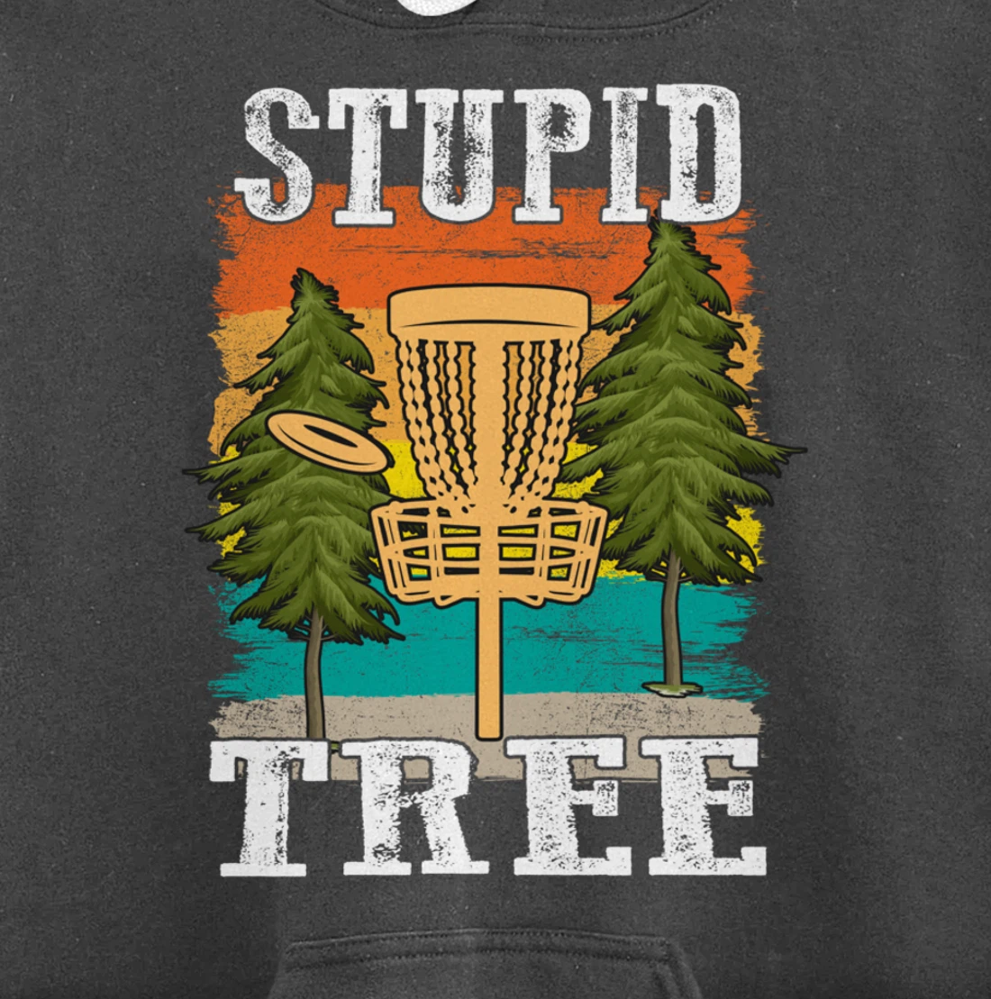 Funny Tree Disc Golf Men Disc Golfing Frisbee Disc Sport Pullover Hoodie