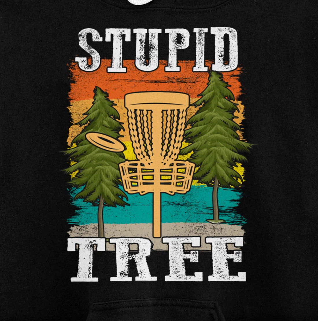Funny Tree Disc Golf Men Disc Golfing Frisbee Disc Sport Pullover Hoodie