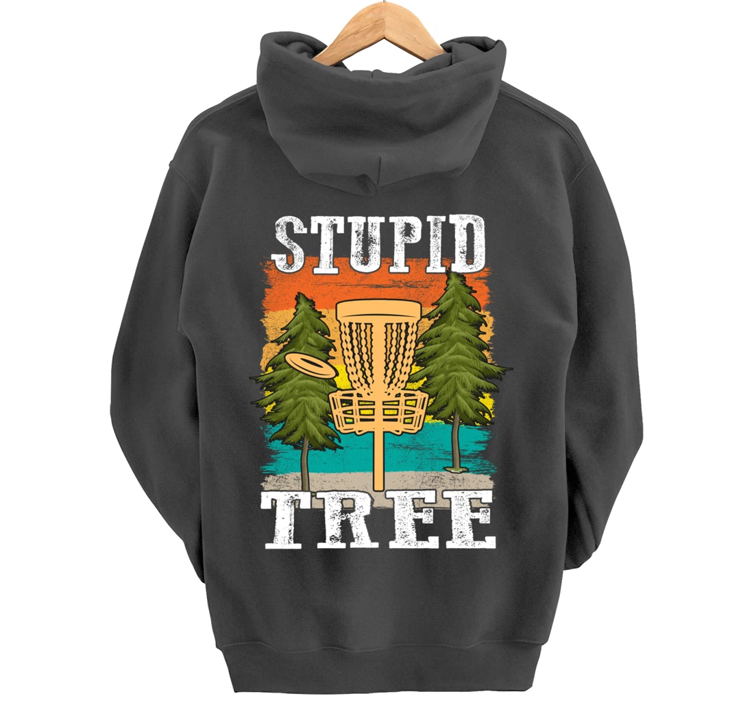 Funny Tree Disc Golf Men Disc Golfing Frisbee Disc Sport Pullover Hoodie