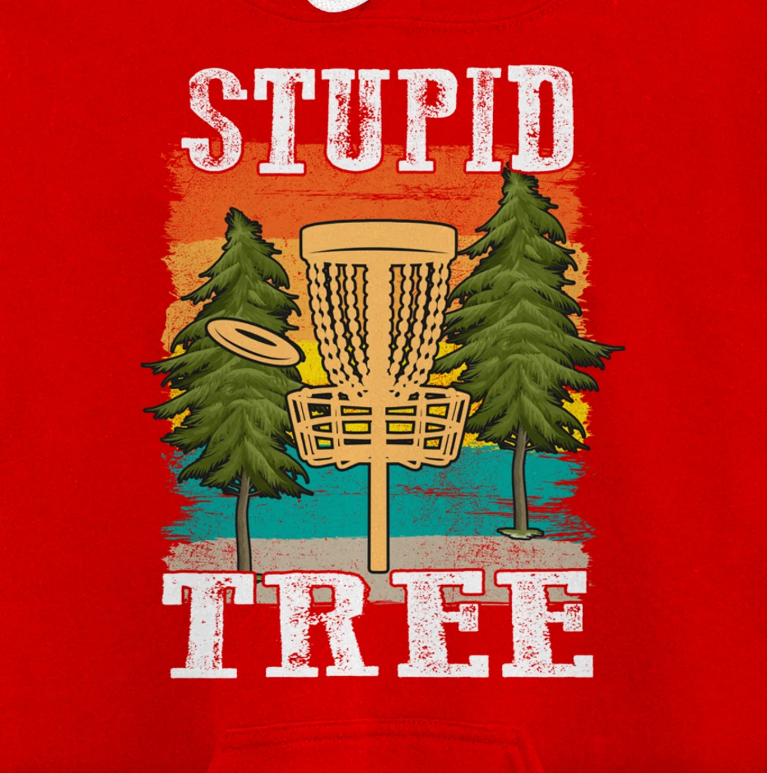 Funny Tree Disc Golf Men Disc Golfing Frisbee Disc Sport Pullover Hoodie