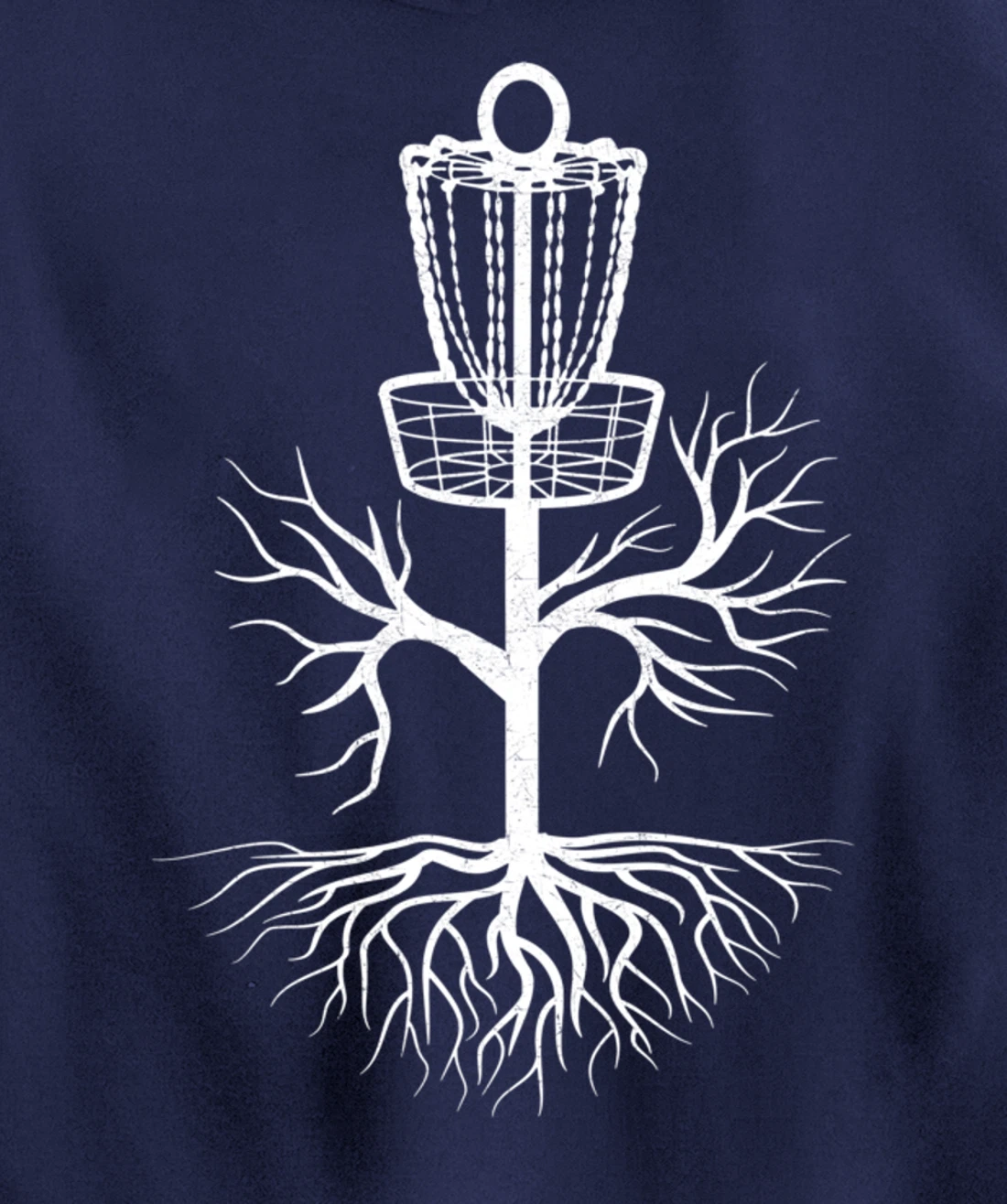 Tree Disc Golf Basket Men Disc Golfing Frisbee Disc Sport Pullover Hoodie