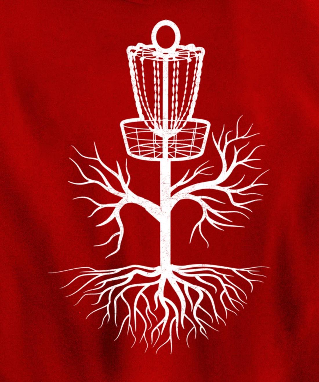 Tree Disc Golf Basket Men Disc Golfing Frisbee Disc Sport Pullover Hoodie