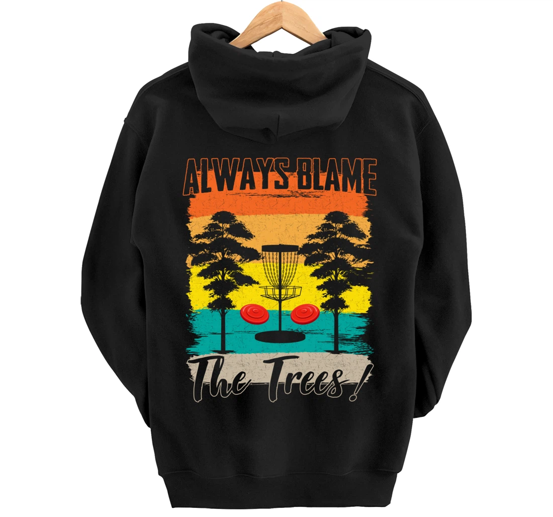 Funny Tree Disc Golf Men Disc Golfing Frisbee Disc Sport Pullover Hoodie