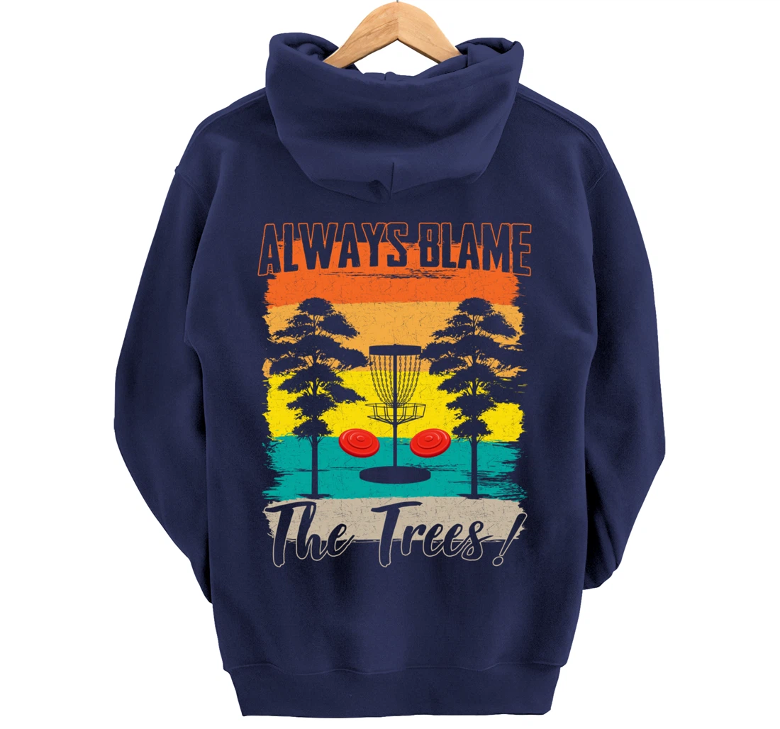 Funny Tree Disc Golf Men Disc Golfing Frisbee Disc Sport Pullover Hoodie