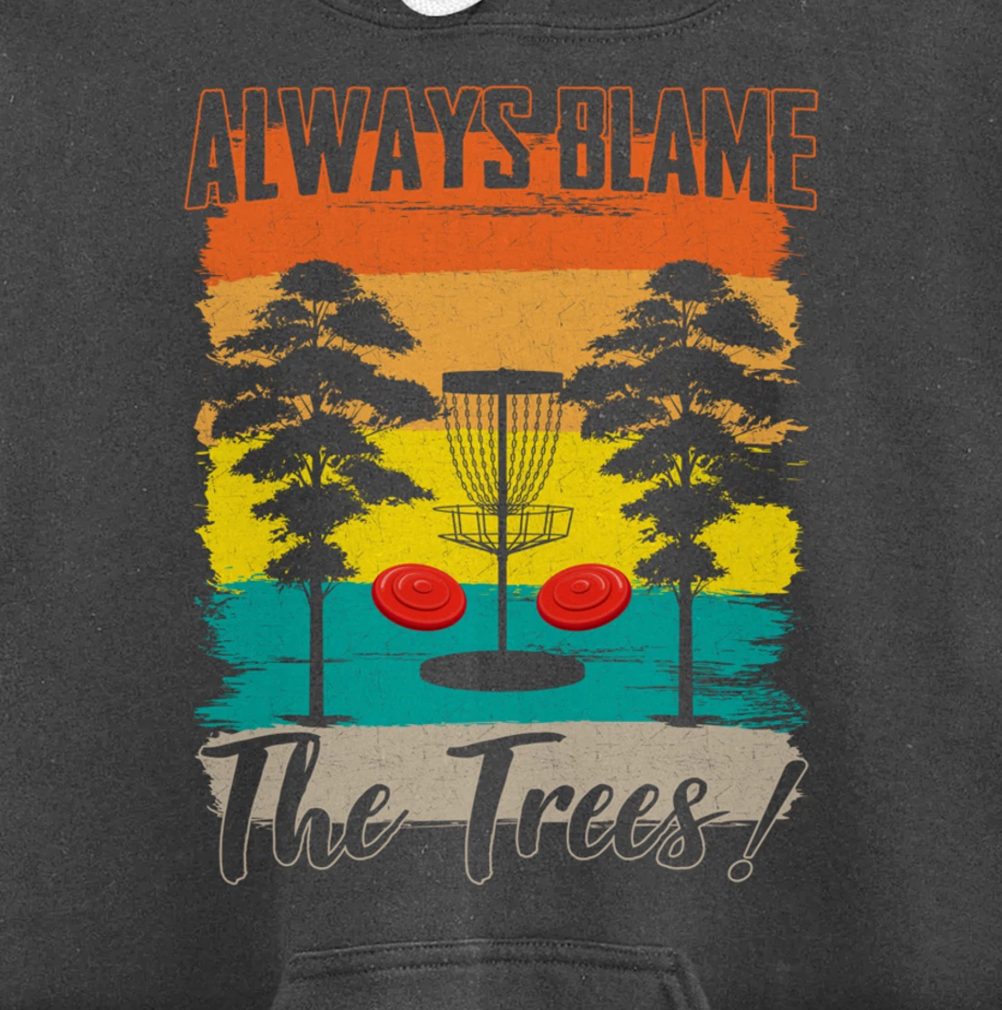Funny Tree Disc Golf Men Disc Golfing Frisbee Disc Sport Pullover Hoodie