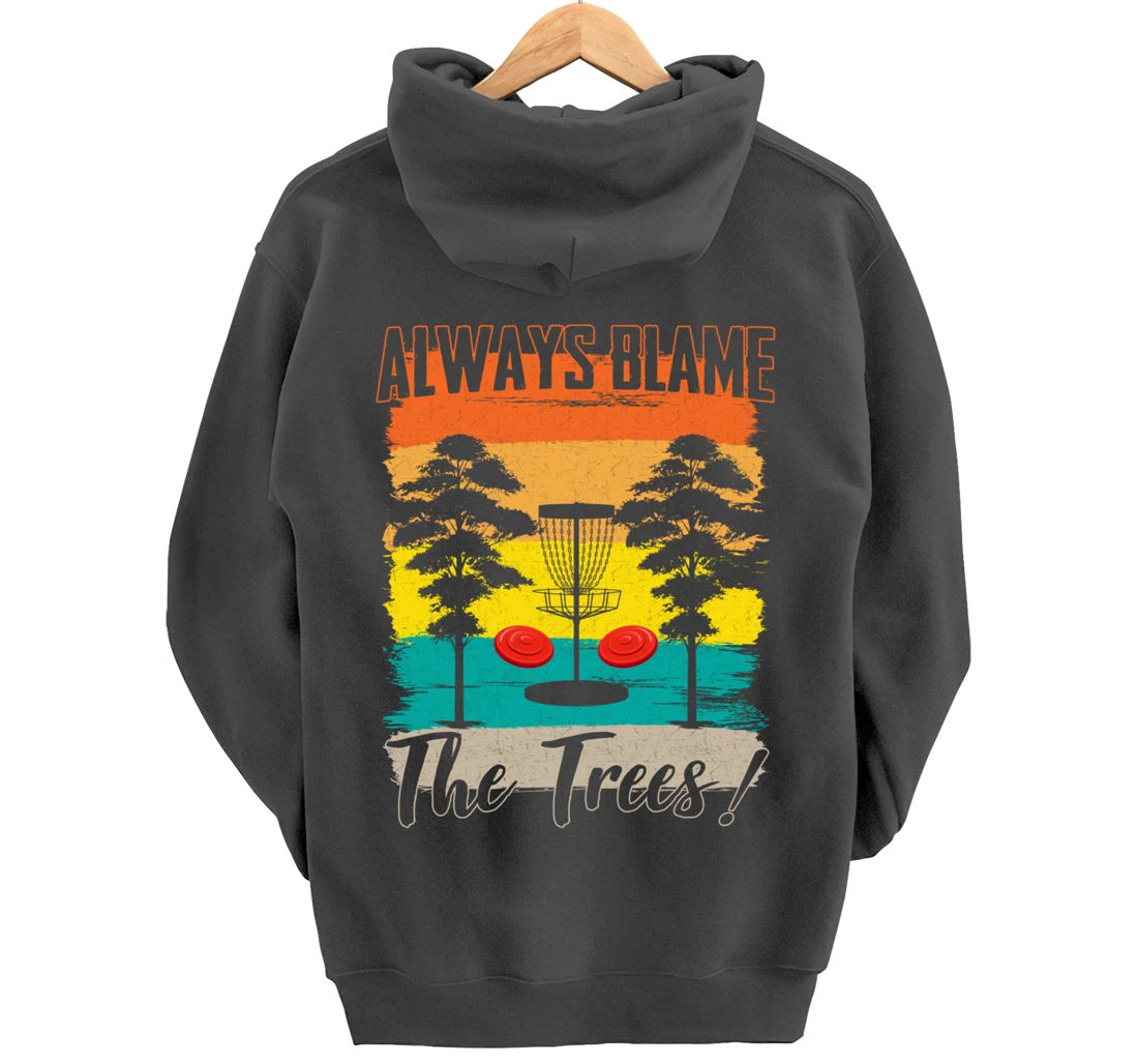Funny Tree Disc Golf Men Disc Golfing Frisbee Disc Sport Pullover Hoodie