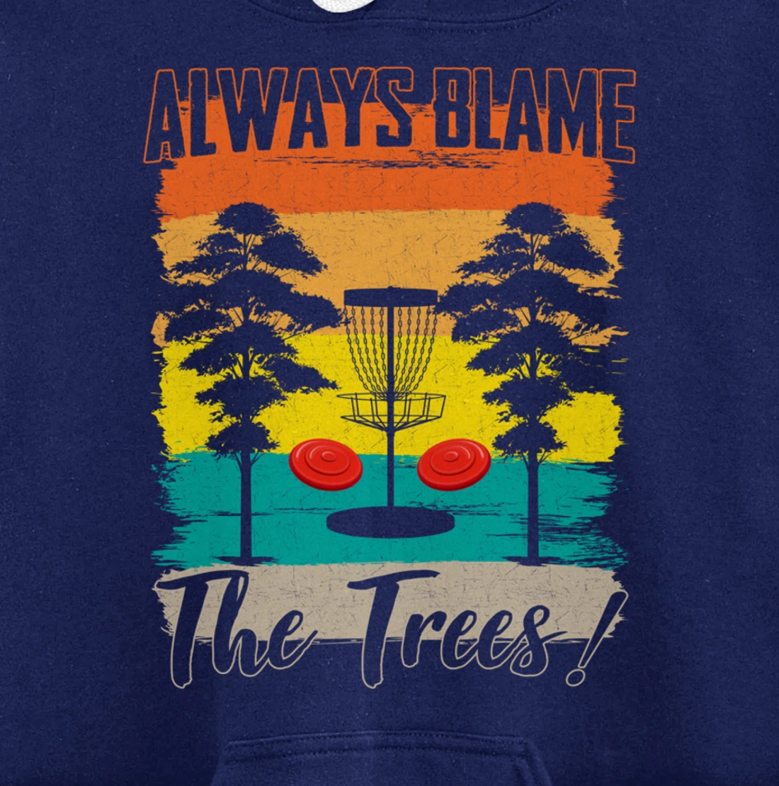 Funny Tree Disc Golf Men Disc Golfing Frisbee Disc Sport Pullover Hoodie