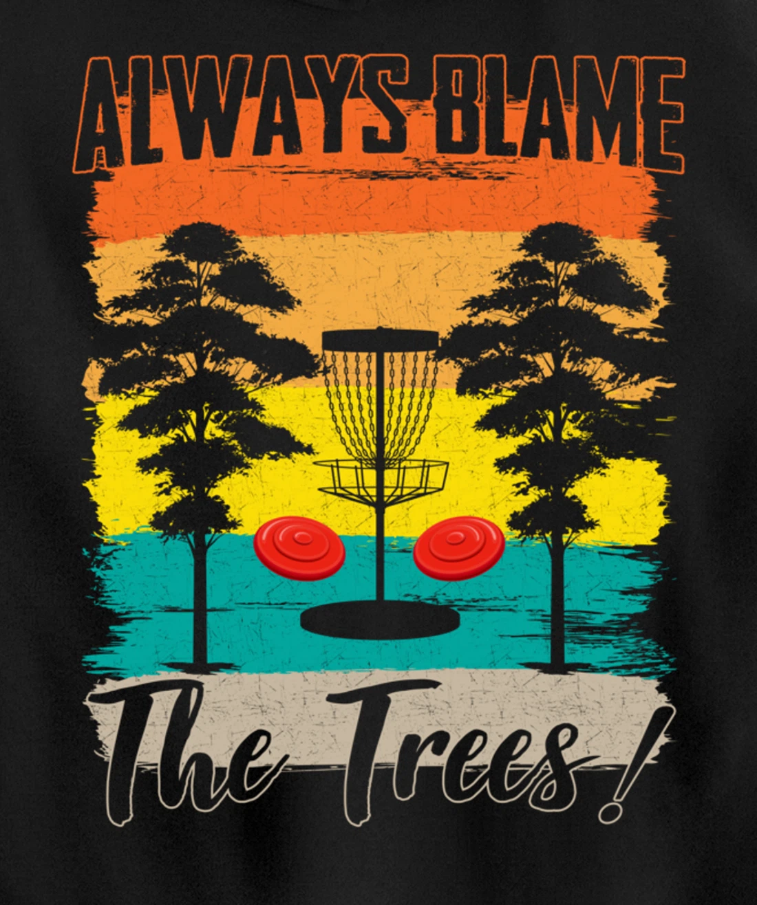 Funny Tree Disc Golf Men Disc Golfing Frisbee Disc Sport Pullover Hoodie