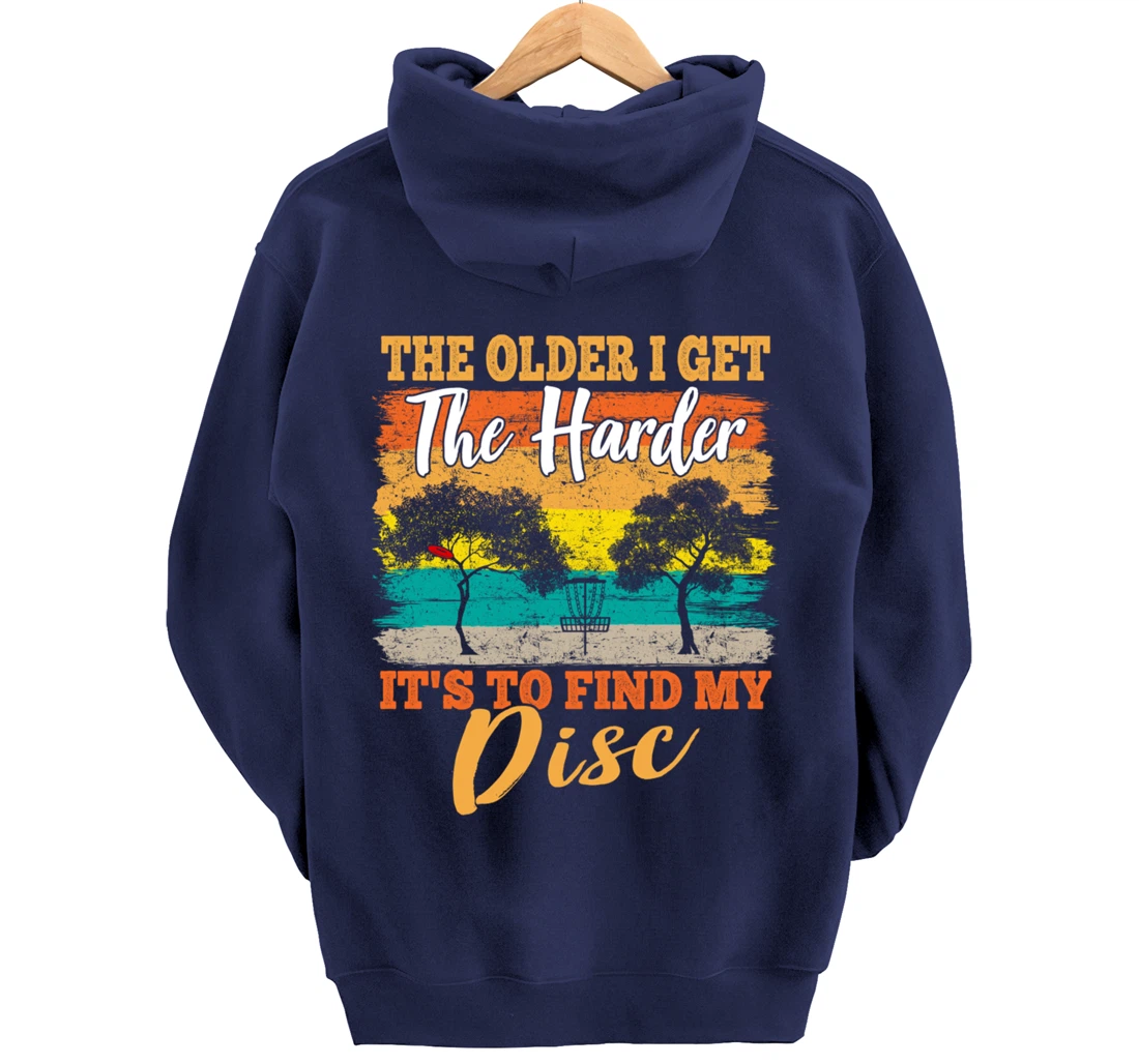 Funny Disc Golf Men Disc Golfing Frisbee Disc Sport Pullover Hoodie