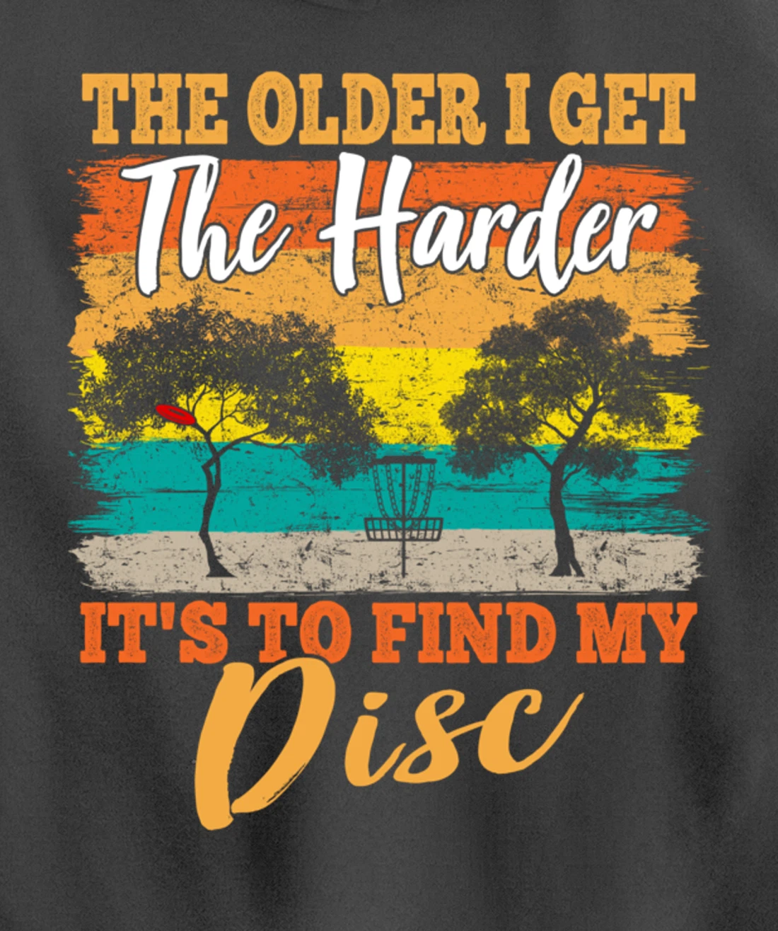 Funny Disc Golf Men Disc Golfing Frisbee Disc Sport Pullover Hoodie