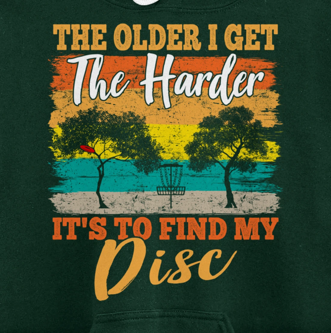 Funny Disc Golf Men Disc Golfing Frisbee Disc Sport Pullover Hoodie