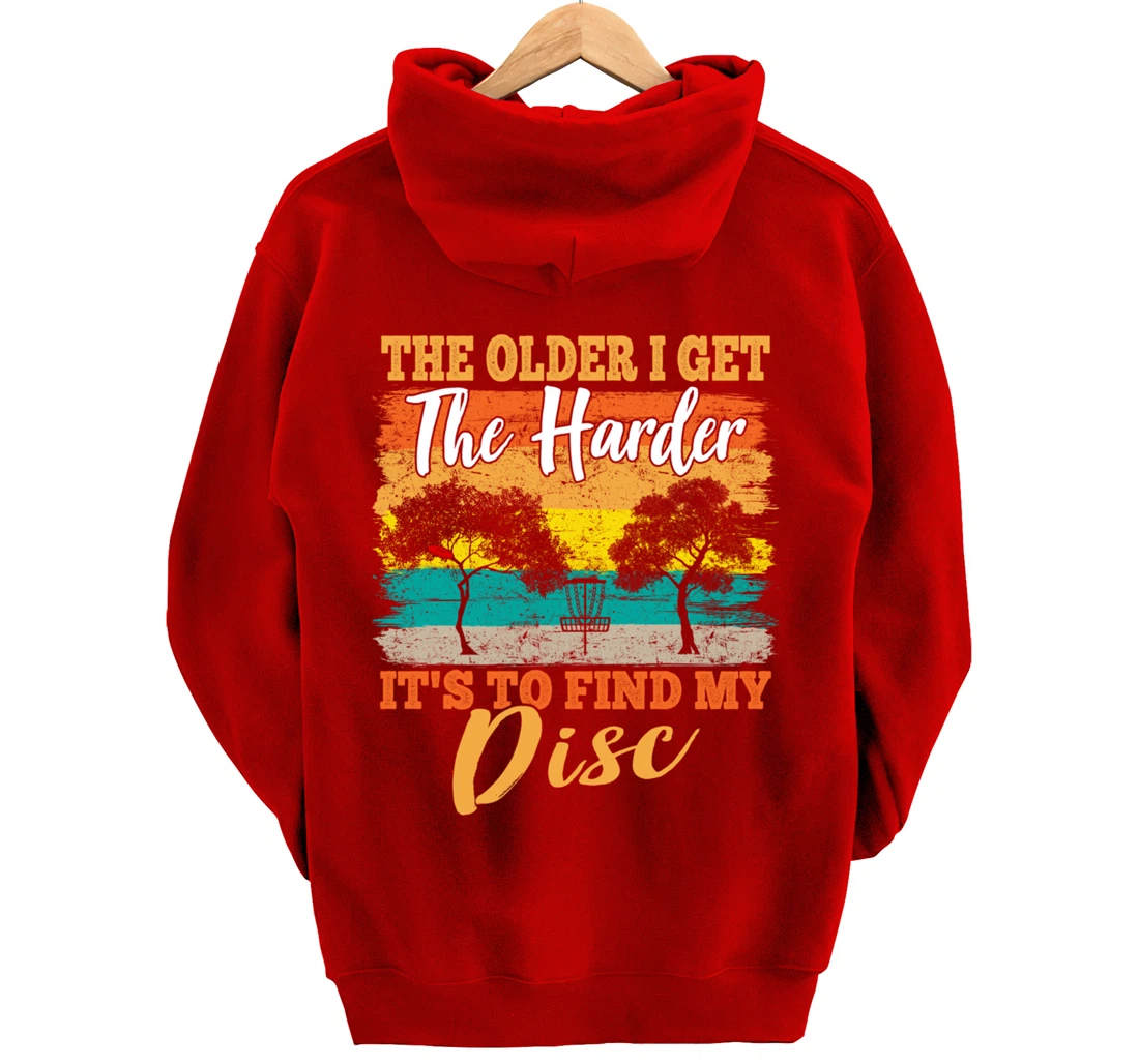 Funny Disc Golf Men Disc Golfing Frisbee Disc Sport Pullover Hoodie