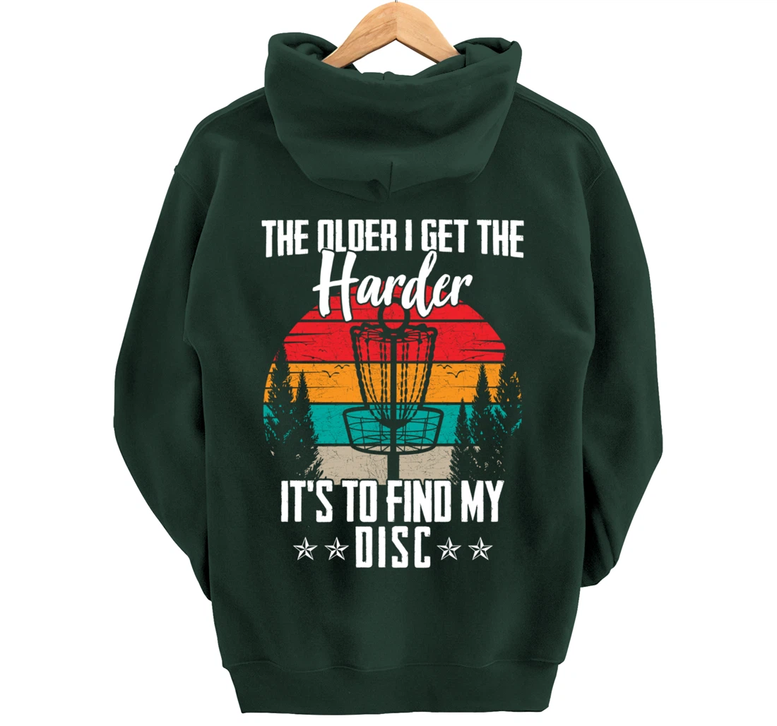 Funny Disc Golf Men Disc Golfing Frisbee Disc Sport Pullover Hoodie