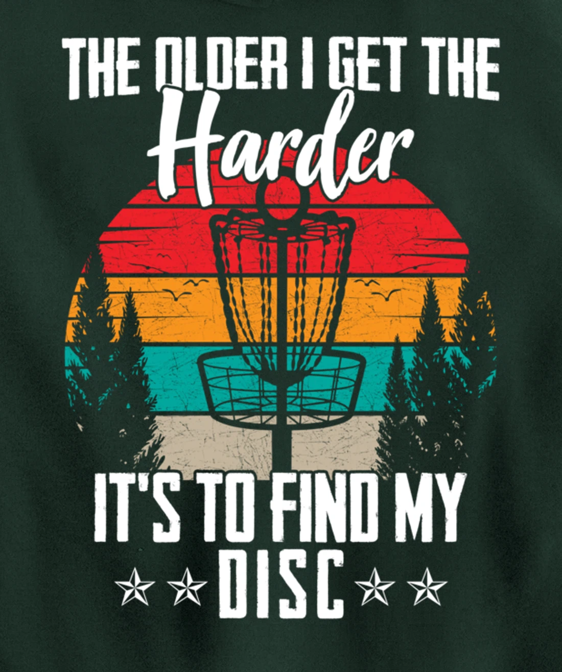 Funny Disc Golf Men Disc Golfing Frisbee Disc Sport Pullover Hoodie