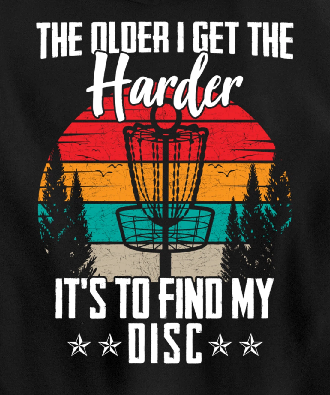 Funny Disc Golf Men Disc Golfing Frisbee Disc Sport Pullover Hoodie