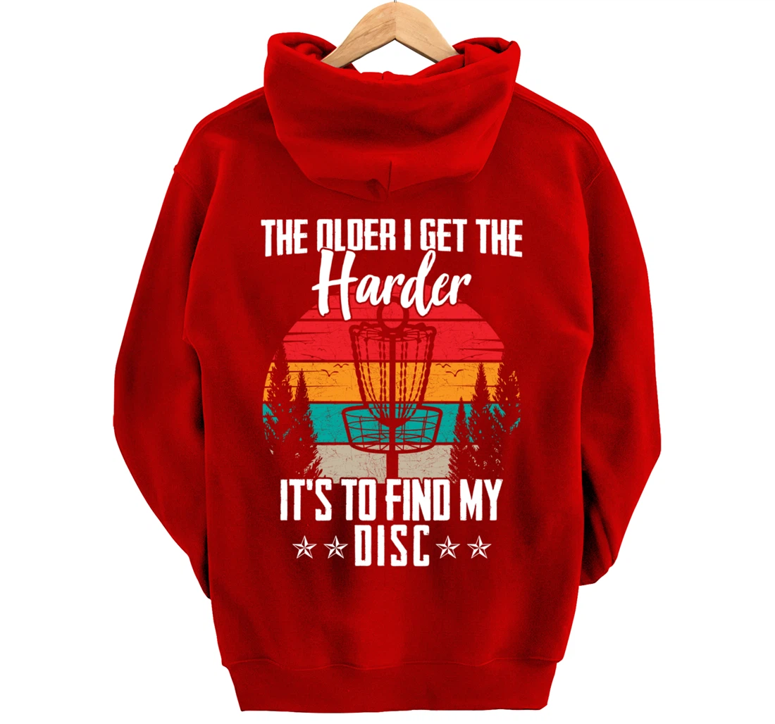 Funny Disc Golf Men Disc Golfing Frisbee Disc Sport Pullover Hoodie
