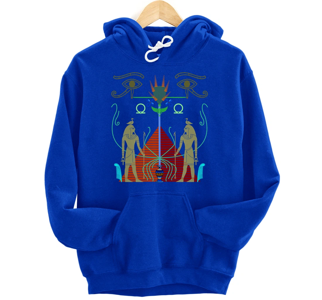 Symbolic Sacred Ancient Egypt Mythology Egyptian Modern Art Pullover Hoodie
