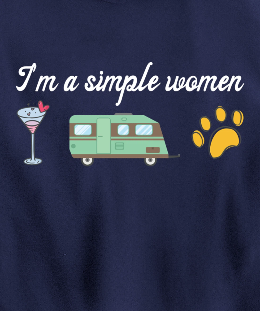 I'm a Simple Woman Nurse Coffee Dogs Paw Funny Nursing Pullover Hoodie