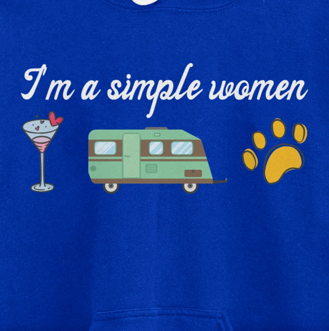 I'm a Simple Woman Nurse Coffee Dogs Paw Funny Nursing Pullover Hoodie