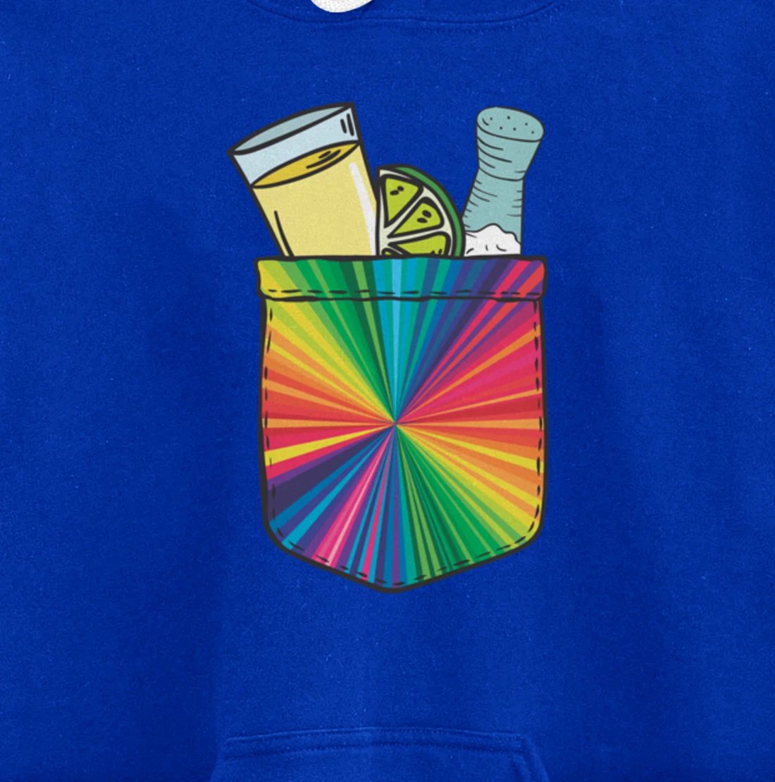 Tequila Lime Salt Funny Mexican Group Drinker Party Pullover Hoodie