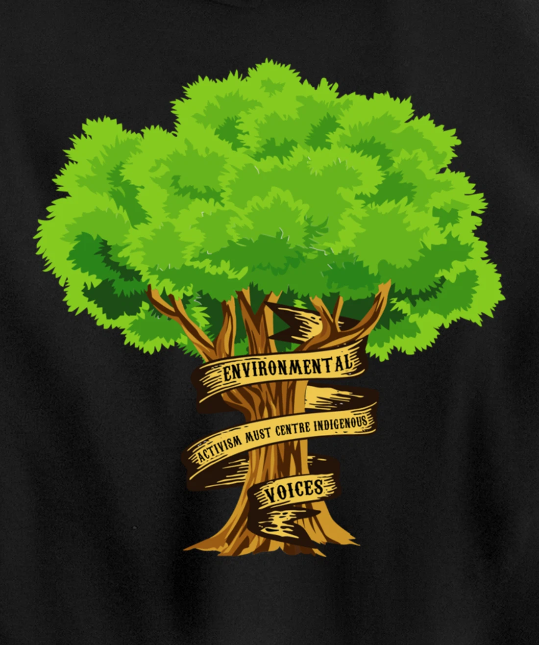 Environmental Activism Must Centre Indigenous Voices Earth Pullover Hoodie