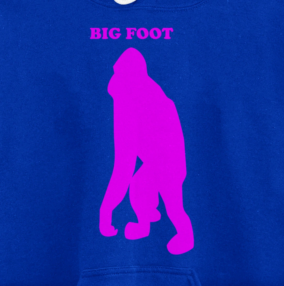 Funny Bigfoot Shirt Monkey Meme Sasquatch Cryptid Silhouette Pullover Hoodie
