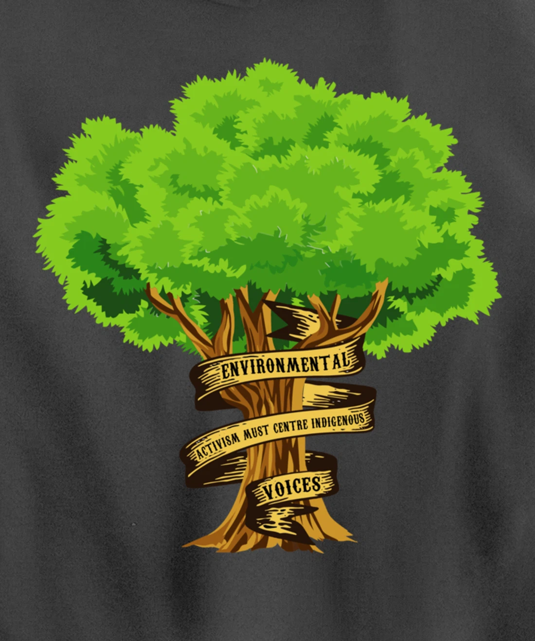 Environmental Activism Must Centre Indigenous Voices Earth Pullover Hoodie