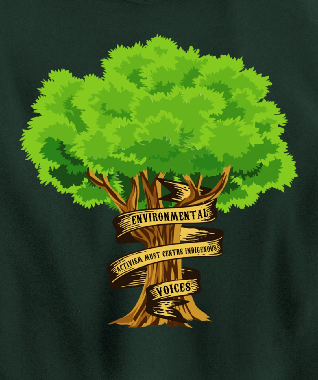 Environmental Activism Must Centre Indigenous Voices Earth Pullover Hoodie