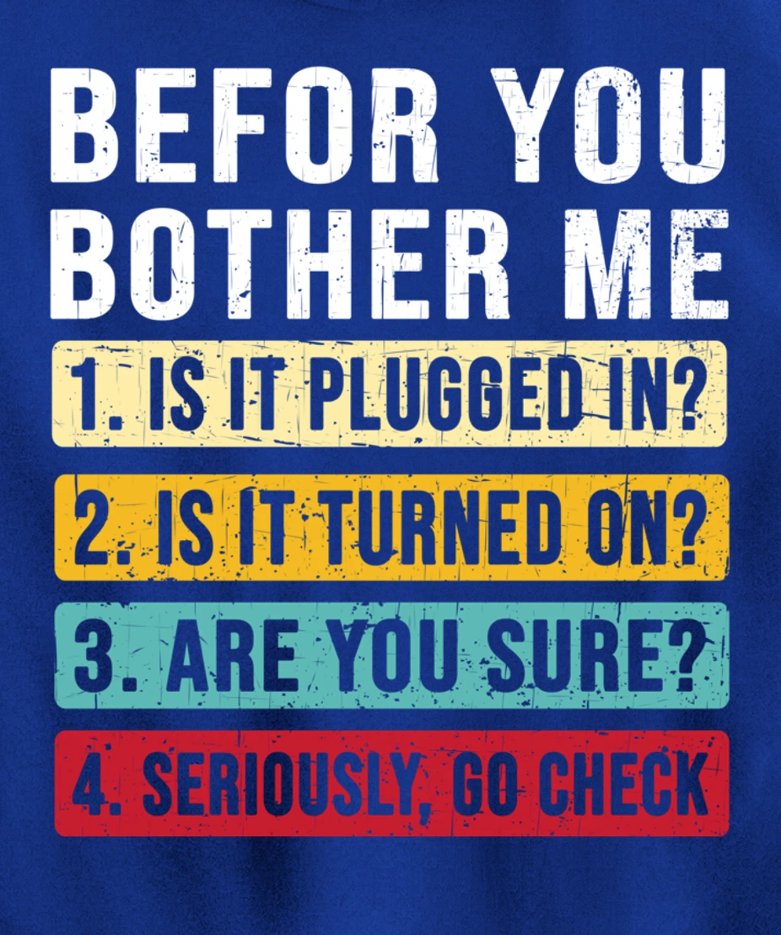 Funny Information Technology Tech | Technical Support Pullover Hoodie