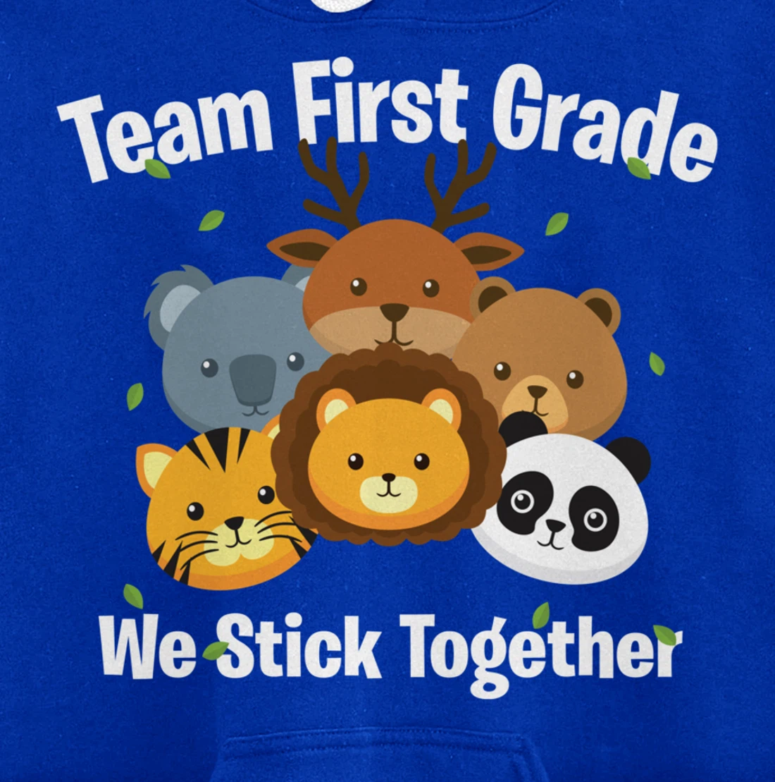 Happy Back To School 2021 Team First Grade We Stick Together Pullover Hoodie