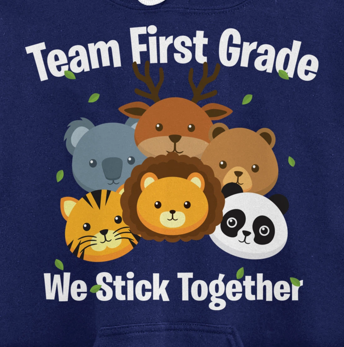 Happy Back To School 2021 Team First Grade We Stick Together Pullover Hoodie