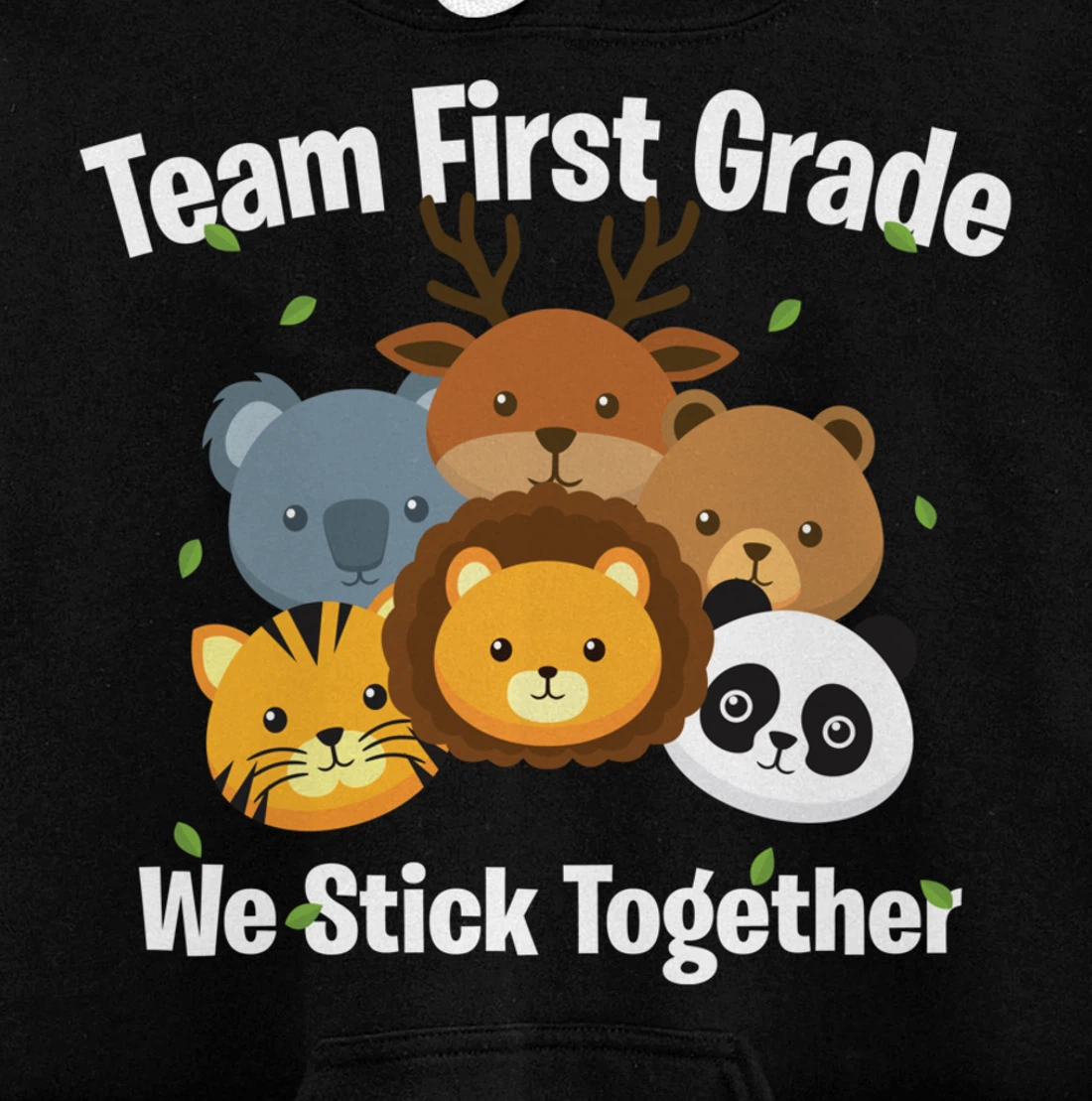 Happy Back To School 2021 Team First Grade We Stick Together Pullover Hoodie