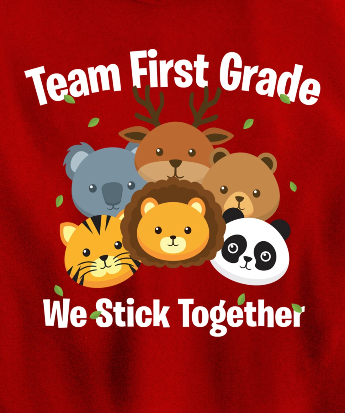 Happy Back To School 2021 Team First Grade We Stick Together Pullover Hoodie