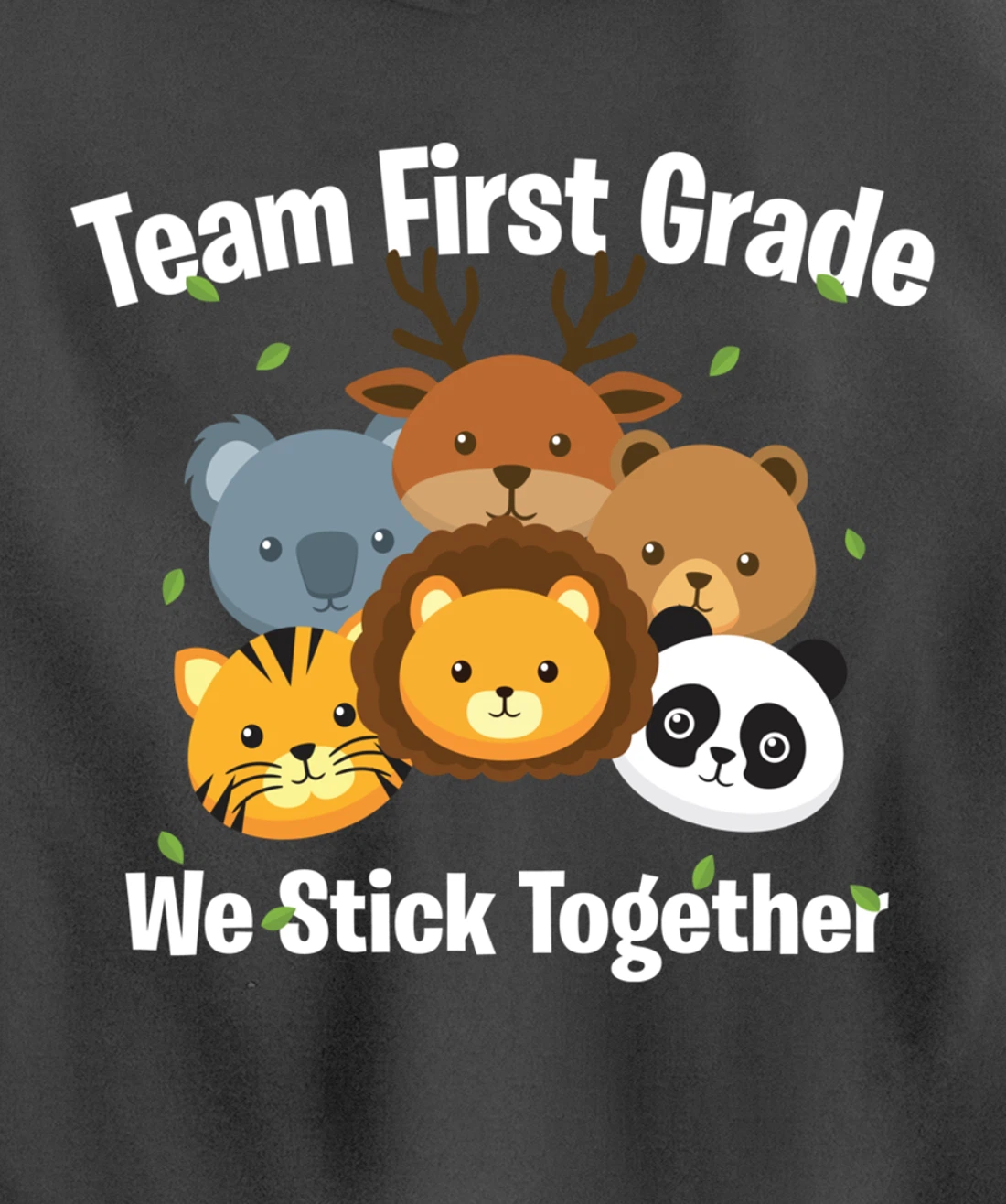Happy Back To School 2021 Team First Grade We Stick Together Pullover Hoodie